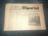 ZIARUL SPORTUL 6 AUGUST 1982 INCEPE CAMPIONATUL