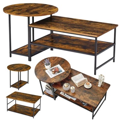 Set masute de cafea 2 in 1, 123x60x51cm, Lean 26622 foto
