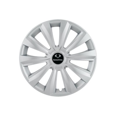 Set 4 capace roti 14 inchi (R14) Delta Gri, Compatibile Cu SsangYong foto