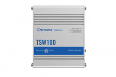TELTONIKA INDUSTRIAL 5PORT Unmanaged POE+ Switch TSW100 foto