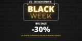 Start Black week reducere 30% la cursuri