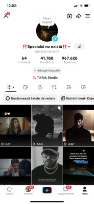 V&amp;acirc;nd cont de TikTok foto