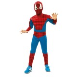 Cumpara ieftin Costum Amazing Spiderman cu muschi pentru copii 110 - 120 cm 6-8 ani, OLMA