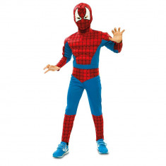 Costum Amazing Spiderman cu muschi pentru copii 95-110 CM 4-6 ani foto