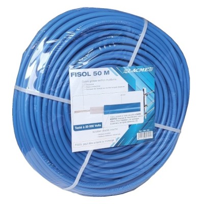 Cablu subteran gard electric, 8 mm x 1,6 mm x 5000 mm (Ext x int x L) foto