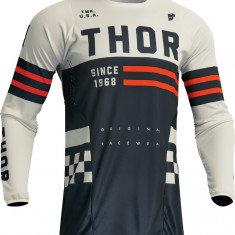 Tricou atv/cross copii Thor Pulse Combat, culoare bleumarin/alb, marime 2XS Cod Produs: MX_NEW 29122185PE