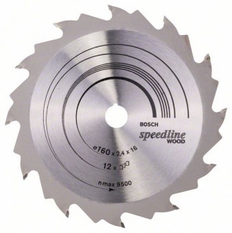 Disc pentru lemn Speedline Wood 160x16 Z12 foto