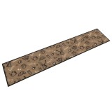 Cumpara ieftin Covor de bucatarie lavabil Morning, maro, 60x300 cm, catifea