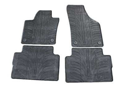 Set covorase auto din cauciuc Vw Sharan 2010-, Seat Alhambra 2010- (5 usi), Negru, Gledring, 4 buc. AutoDrive ProParts foto
