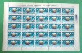 ROMANIA 1994-LP 1357-ZIUA MONDIALA A POSTEI -SUPRATIPAT-COALA DE 25 BUCATI MNH