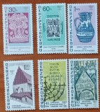 CEHOSLOVACIA-&#039;&#039;ARTA-de arta IUDAICA&#039;&#039; SERIE de 6v.MNH LUX-NESTAMPIL.-VEZI SCAN