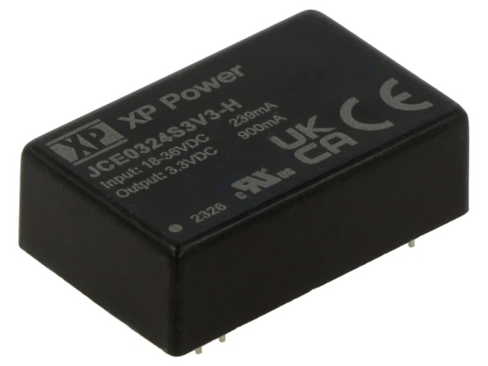 Convertor DC/DC 3W 3.3V 0.9A DIP24