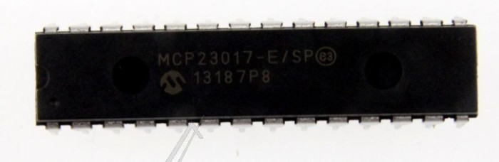 MCP23017-E/SP 16BIT EXPANDER,I/O,I2C I/F,DIP28 TIP:MCP23017-E/SP MICROCHIP Originale