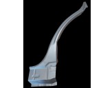 Segment reparatie aripa spate spate LAND ROVER FREELANDER (FA), 11.2006-11.2014, partea stanga, spre fata; metal galvanizat,