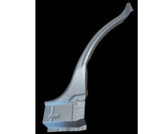 Segment reparatie aripa spate spate Land Rover Freelander (FA), 11.2006-11.2014, partea stanga, spre fata; metal galvanizat,