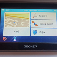 GPS Becker cu iGO ultimele harti Europa display 4.3" GPS Becker