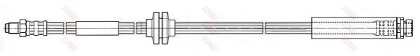 Conducta / cablu frana FORD FOCUS C-MAX (2003 - 2007) TRW PHB501