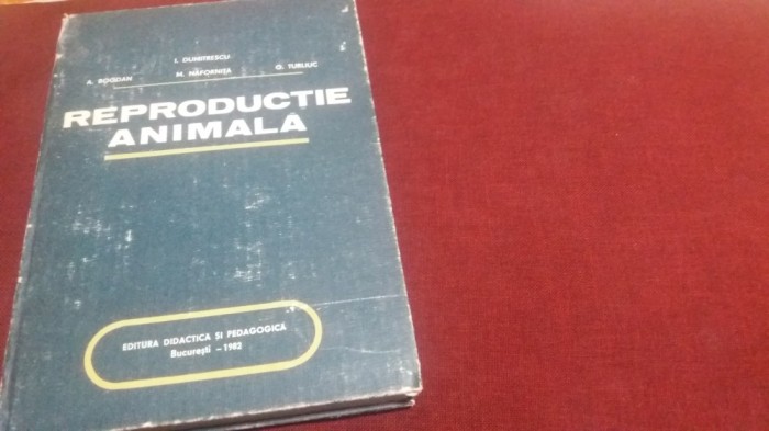 A BOGDAN - REPRODUCTIE ANIMALA