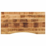 Cumpara ieftin Blat birou cu decupaj curbat 120x50x2,5cm lemn masiv mango brut