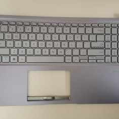 Carcasa superioara cu tastatura palmrest Laptop, Asus, Vivobook 15 M1502IA, 90NB0Y52-R30UI0, iluminata, layout US