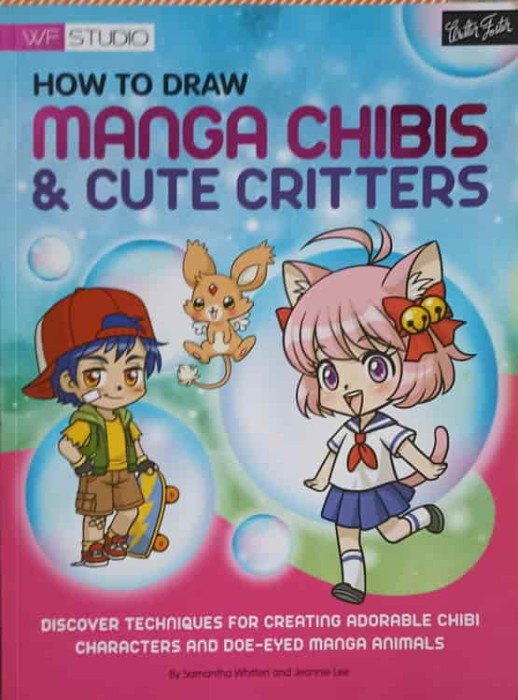 HOW TO DRAW MANGA CHIBIS &amp; CUTE CRITTERS-SAMANTHA WHITTEN, JEANNIE LEE-246299