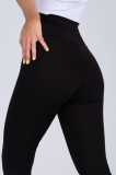 A811-1 Colanti sport simpli cu talie inalta din material elastic