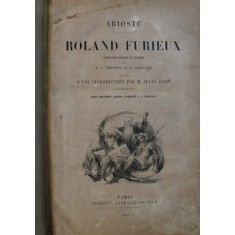 ROLAND FURIEUX par ARIOSTE , illustrations par TONY JOHANNOT ...C . NANTEUIL , 1864