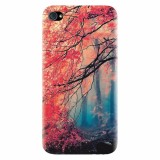 Husa silicon pentru Apple Iphone 4 / 4S, Morning Fog Inest Nature