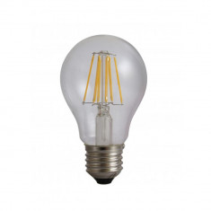 Bec Led Filament SPIN SPN6615 A60 E27/6W/220V/4000K, Lumina neutra