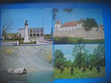 HOPCT LOT 3379 - 4 CARTI POSTALE-FAGARAS -JUD BRASOV-CIRCULATE, Circulata, Printata