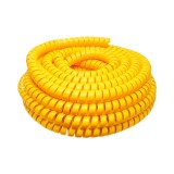 Spirala Protectie Furtun 50x56 mm, Rola 20m, Galbena, Polipropilena, Breckner Germany