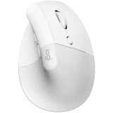 Mouse Logitech Lift Vertical Ergonomic, Offwhite / Pale Grey