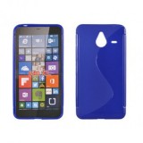 Husa Silicon S-Line Albastra Microsoft Lumia 640 XL