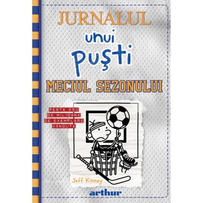 Jurnalul unui pusti 16. Meciul sezonului, Jeff Kinney foto