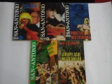 SAN-ANTONIO 5 romane - CINE TRAGE PRIMUL / SARUTARI UNDE STII TU / PROFETIILE LUI NOSTRABERUS / ARHIPELAGUL MITOCANILOR / URMARITI