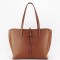 Geanta mare camel din piele naturala 1740 M8
