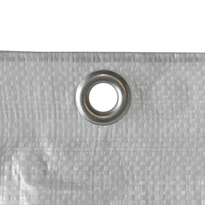 Prelată Schelă 2.10 x 10 m, Prelată Construcții Albă, 150 g/m&sup2;