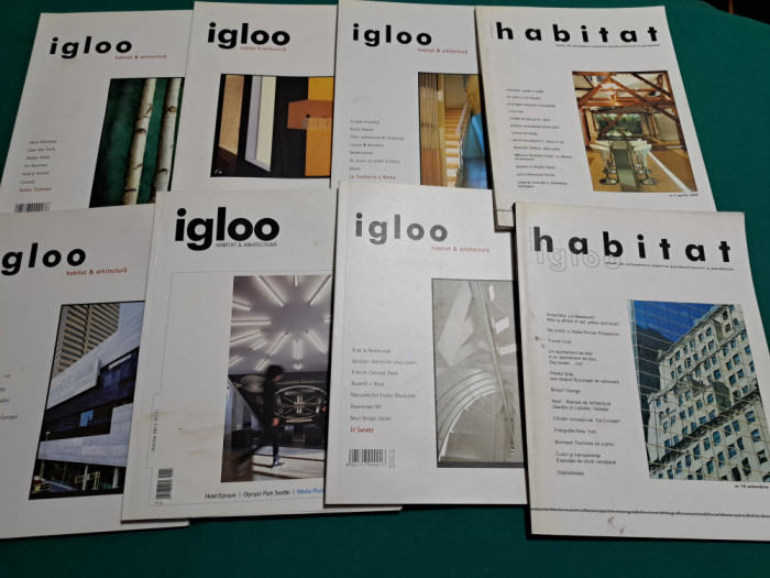 LOT 8 REVISTE ARHITECTURĂ: IGLOO+HABITAT / 2002-2004 *