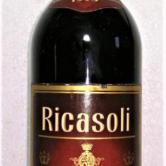 41 - VIN ROSU CHIANTI, DOC, BARONE RICASOLI, RECOLTARE 1975 CL 72 GR. 12