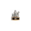 Set Barman Cocktail Klausberg, 12 piese, Shaker 750ml, Accesorii Inox, Argintiu, Suport Bambus