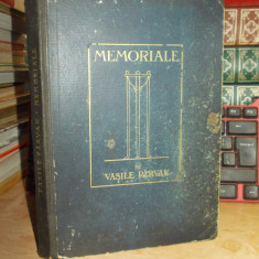 VASILE PARVAN - MEMORIALE , ED. 1-A , 1923 *