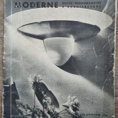 Revista de arhitectura La construction moderne, 25 novembre 1934