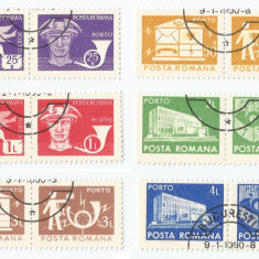 Romania, LP IV.30, Porto duble, Simboluri postale, valori si modele noi, oblit.