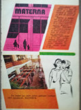 1985 Reclama Magazinele MATERNA 24 x 16,5 cm comunism, epoca de aur, femei, mame