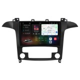 Navigatie Dedicata Ford S-Max (2006 - 2015), 2K, 12Gb Ram, 256Gb Stocare, Carplay, Clima automata