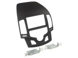Cadru radio 2 DIN pentru Hyundai i30, black/rubber-touch