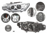 Far Bmw Seria 3/ 3 Gt (F30/31/34/35), 01.2012-06.2015, fata, Stanga, Combi, SEDAN, fara producator masina logo; xenon; cu daytime running light; D1S+, Depo