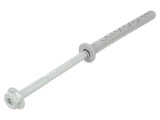 Plastic Anchor with Screw 10x100 Zinc-Plated Steel