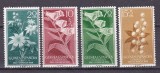 Guineea spaniola 1959 flori MI 356-359 MNH