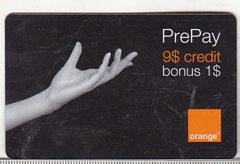 bnk card Romania - Orange - 9+1 $ - 12/07 - RO-ORA-REF-0007-0712B